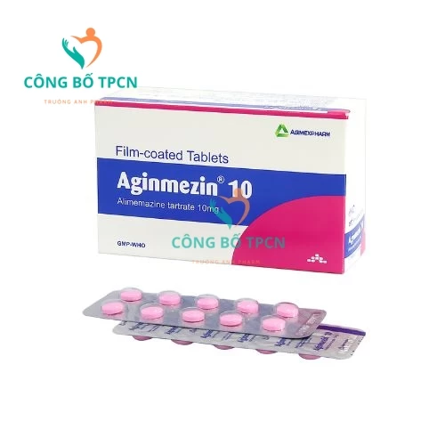 Aginmezin 10 - Thuốc điều trị dị ứng hiệu quả của Agimexpharm